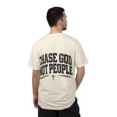 Chase God Not People T‑Shirt — Christian T shirt - Saldersoncloutier