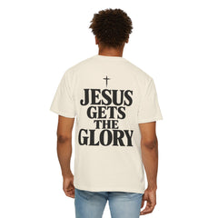 Jesus Gets The Glory T-Shirt — Christian Faith Graphic Tee - Saldersoncloutier