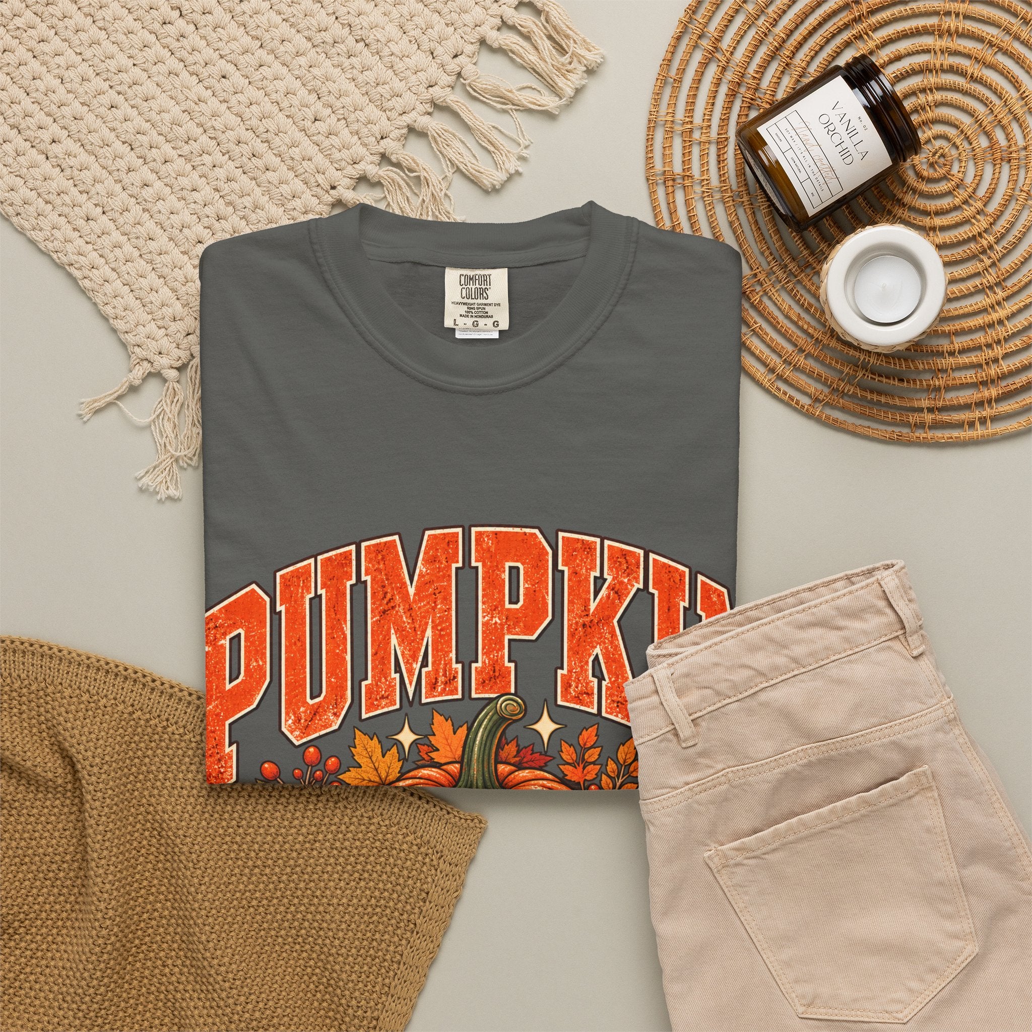 Harvest Pumpkin Season T‑Shirt - Saldersoncloutier