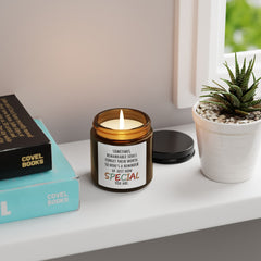 Special You Are Inspirational Scented Soy Candle - "You're Special" Message