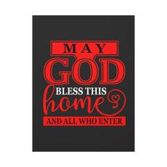 Inspirational Home Wall Art, Faith Decor, Religious Canvas Print, Housewarming Gift, Christian Home Decor, Motivational Wall Decor - Saldersoncloutier