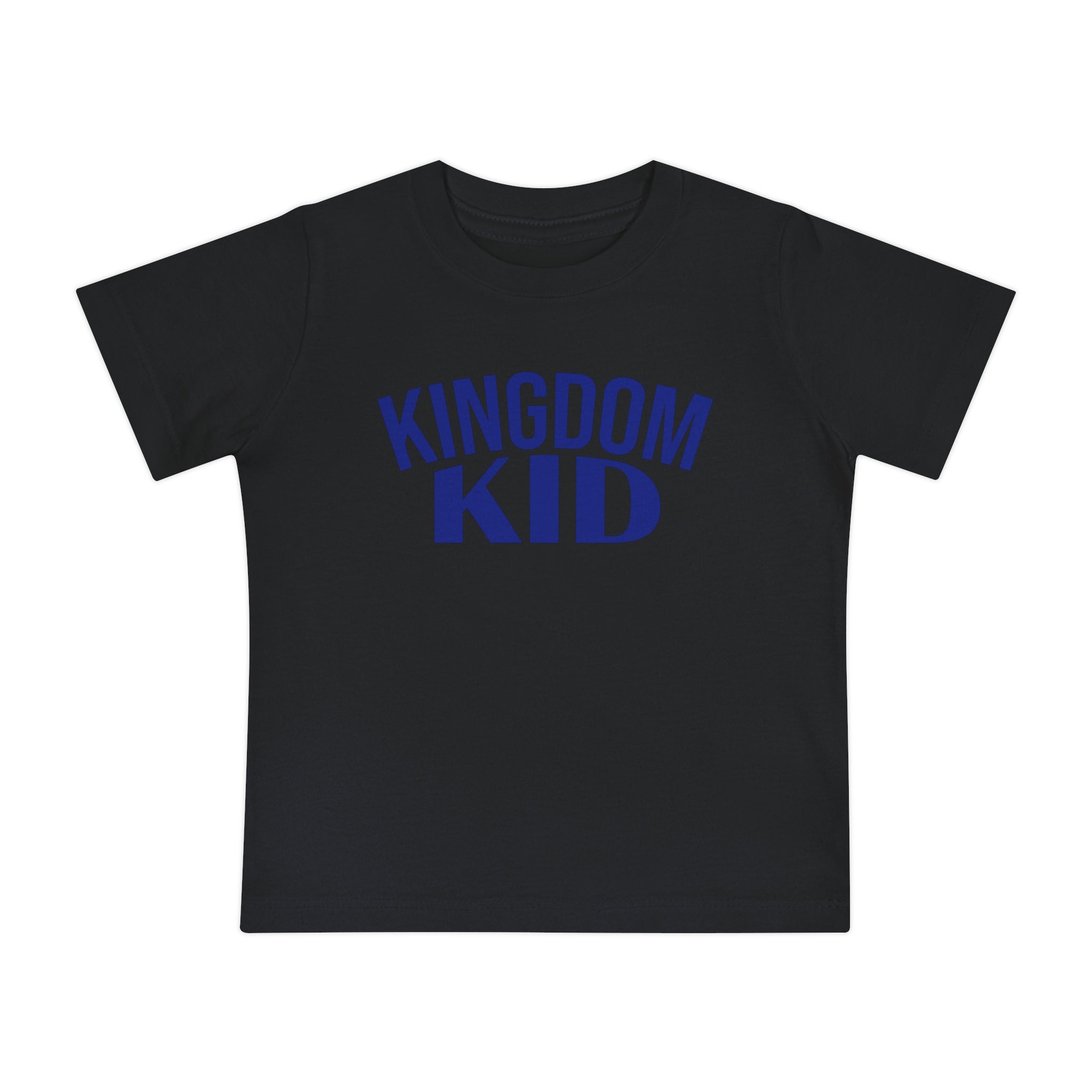 Kingdom Kid Baby T-Shirt - Cute, Comfy,  Short Sleeve Tee for Playdates, Gifts, Birthdays, Baby Showers, Family Gatherings, Summer Fun - Saldersoncloutier