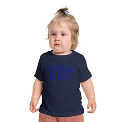 Kingdom Kid Baby T-Shirt - Cute, Comfy,  Short Sleeve Tee for Playdates, Gifts, Birthdays, Baby Showers, Family Gatherings, Summer Fun - Saldersoncloutier