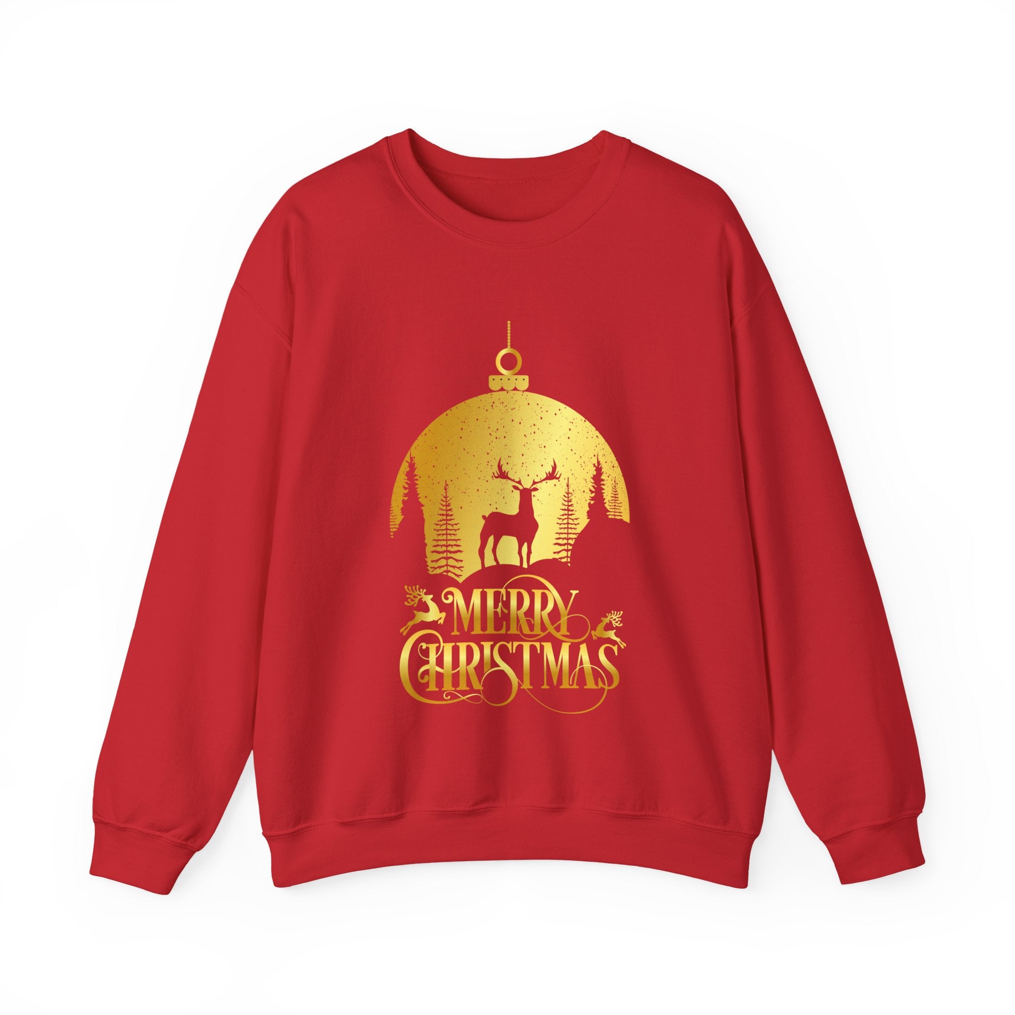 Merry Christmas Crewneck Sweatshirt, Cozy Gift for Holidays, Unisex Sweatshirt, Winter Apparel, Christmas Sweater, Festive Fashion - Saldersoncloutier