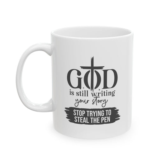 God Ceramic Mug | Gift for Educators | Coffee Cup | Teacher Appreciation | Personalized Teacher Gift | 11oz, 15oz - Saldersoncloutier