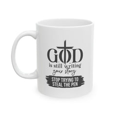 God Ceramic Mug | Gift for Educators | Coffee Cup | Teacher Appreciation | Personalized Teacher Gift | 11oz, 15oz - Saldersoncloutier