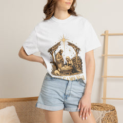 Love Came Near Nativity Christmas T-Shirt