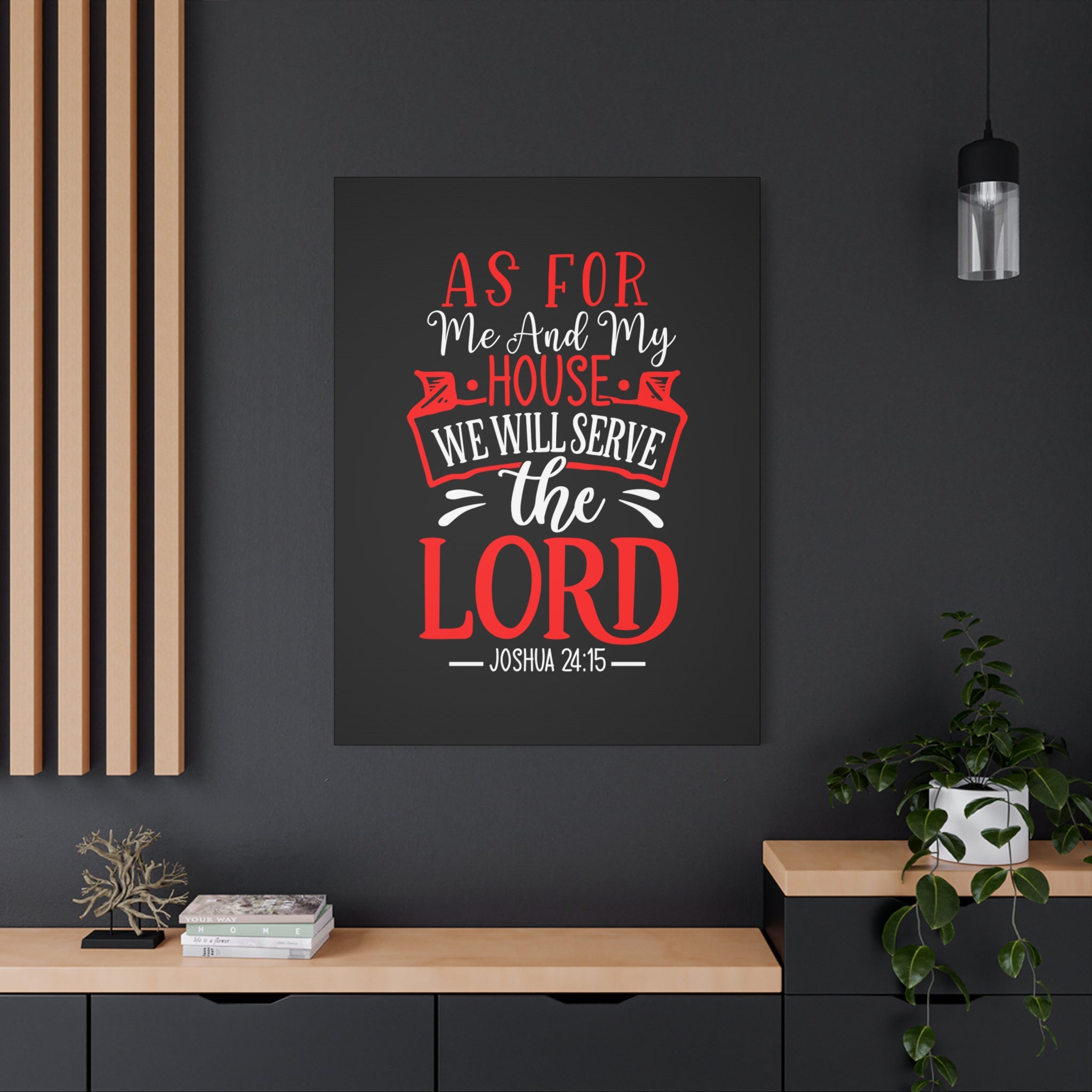 Inspirational Wall Art, Home Decor, Christian Gift, Religious Canvas, Housewarming Decoration, Faith-Based Art - Saldersoncloutier