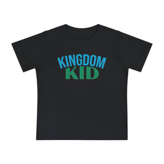 Kingdom Kid Baby T-Shirt - Cute, Comfy,  Short Sleeve Tee for Playdates, Gifts, Birthdays, Baby Showers, Family Gatherings, Summer Fun - Saldersoncloutier