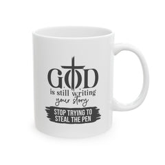 God Ceramic Mug | Gift for Educators | Coffee Cup | Teacher Appreciation | Personalized Teacher Gift | 11oz, 15oz - Saldersoncloutier