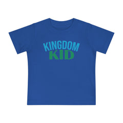 Kingdom Kid Baby T-Shirt - Cute, Comfy,  Short Sleeve Tee for Playdates, Gifts, Birthdays, Baby Showers, Family Gatherings, Summer Fun - Saldersoncloutier
