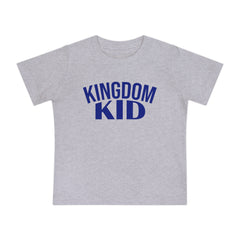 Kingdom Kid Baby T-Shirt - Cute, Comfy,  Short Sleeve Tee for Playdates, Gifts, Birthdays, Baby Showers, Family Gatherings, Summer Fun - Saldersoncloutier