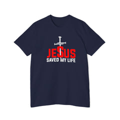 Jesus Saved My Life Unisex T-Shirt, Inspirational Tee, Christian Apparel, Faith-Based Gift, Casual Wear - Saldersoncloutier