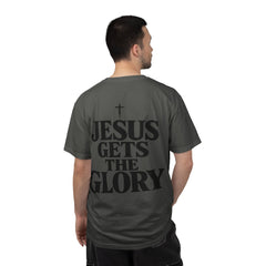 Jesus Gets The Glory T-Shirt — Christian Faith Graphic Tee - Saldersoncloutier