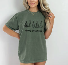 Christmas Tree T-Shirt, Holiday Gift Tee, Merry Christmas Shirt, Unisex Christmas Apparel, Festive T-Shirt, Winter Celebration Top - Saldersoncloutier