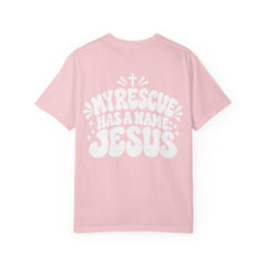 My Rescue Has A Name Jesus T‑Shirt - Saldersoncloutier