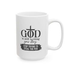 God Ceramic Mug | Gift for Educators | Coffee Cup | Teacher Appreciation | Personalized Teacher Gift | 11oz, 15oz - Saldersoncloutier