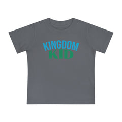 Kingdom Kid Baby T-Shirt - Cute, Comfy,  Short Sleeve Tee for Playdates, Gifts, Birthdays, Baby Showers, Family Gatherings, Summer Fun - Saldersoncloutier