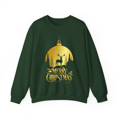 Merry Christmas Crewneck Sweatshirt, Cozy Gift for Holidays, Unisex Sweatshirt, Winter Apparel, Christmas Sweater, Festive Fashion - Saldersoncloutier