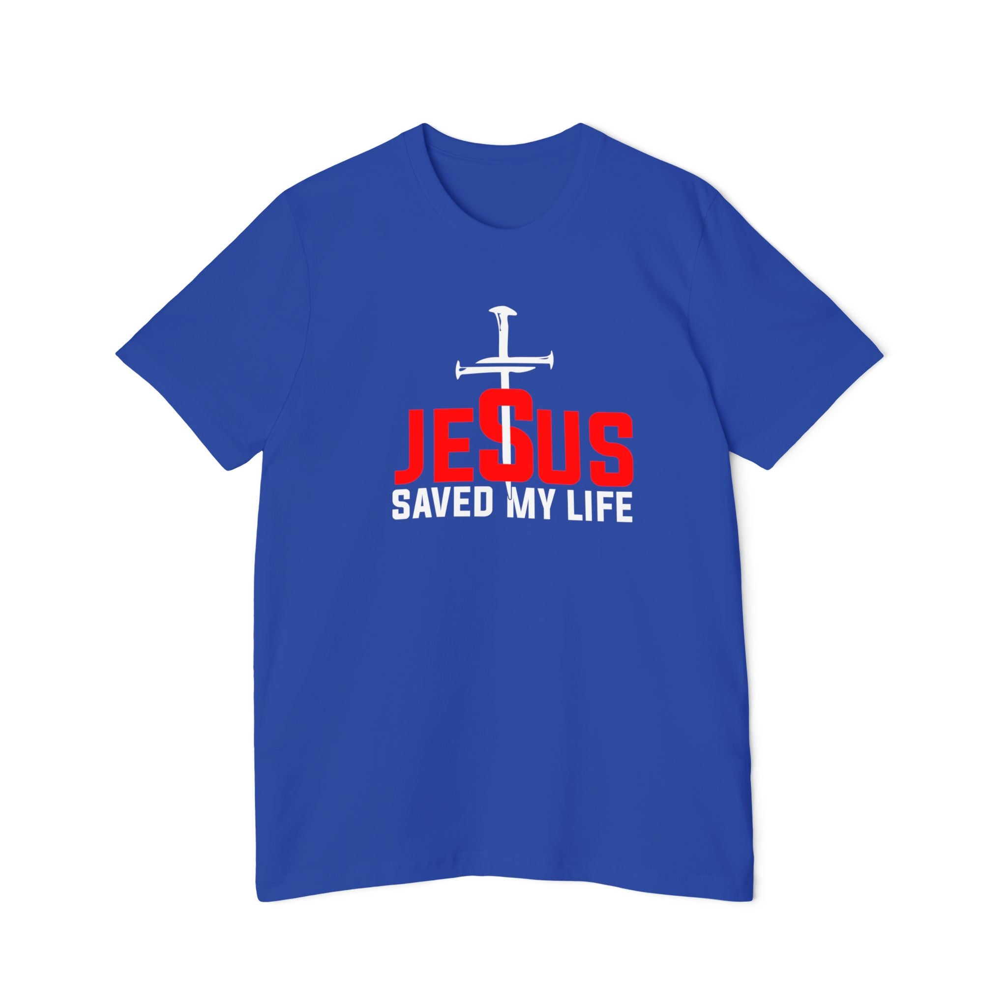 Jesus Saved My Life Unisex T-Shirt, Inspirational Tee, Christian Apparel, Faith-Based Gift, Casual Wear - Saldersoncloutier