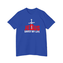 Jesus Saved My Life Unisex T-Shirt, Inspirational Tee, Christian Apparel, Faith-Based Gift, Casual Wear - Saldersoncloutier