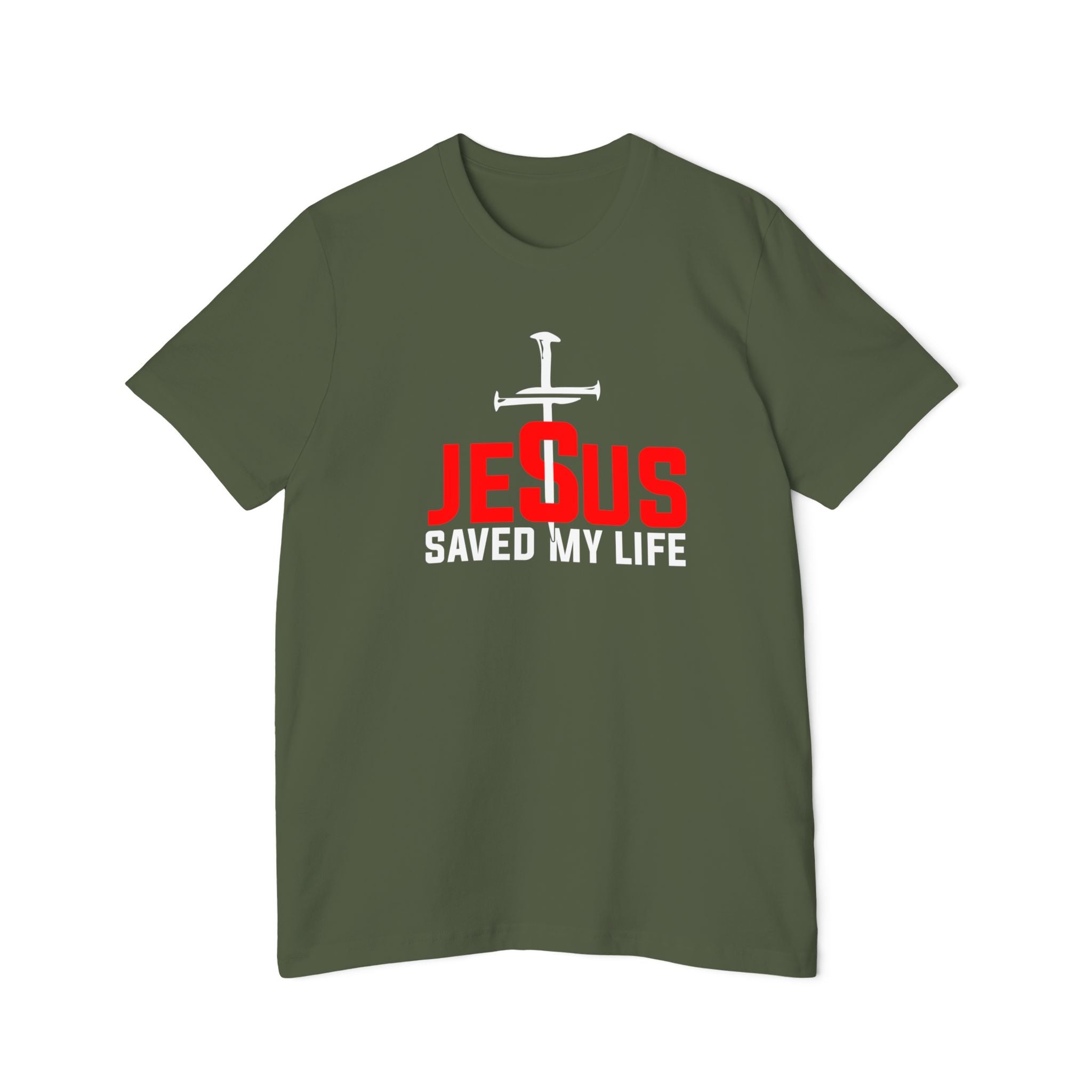 Jesus Saved My Life Unisex T-Shirt, Inspirational Tee, Christian Apparel, Faith-Based Gift, Casual Wear - Saldersoncloutier