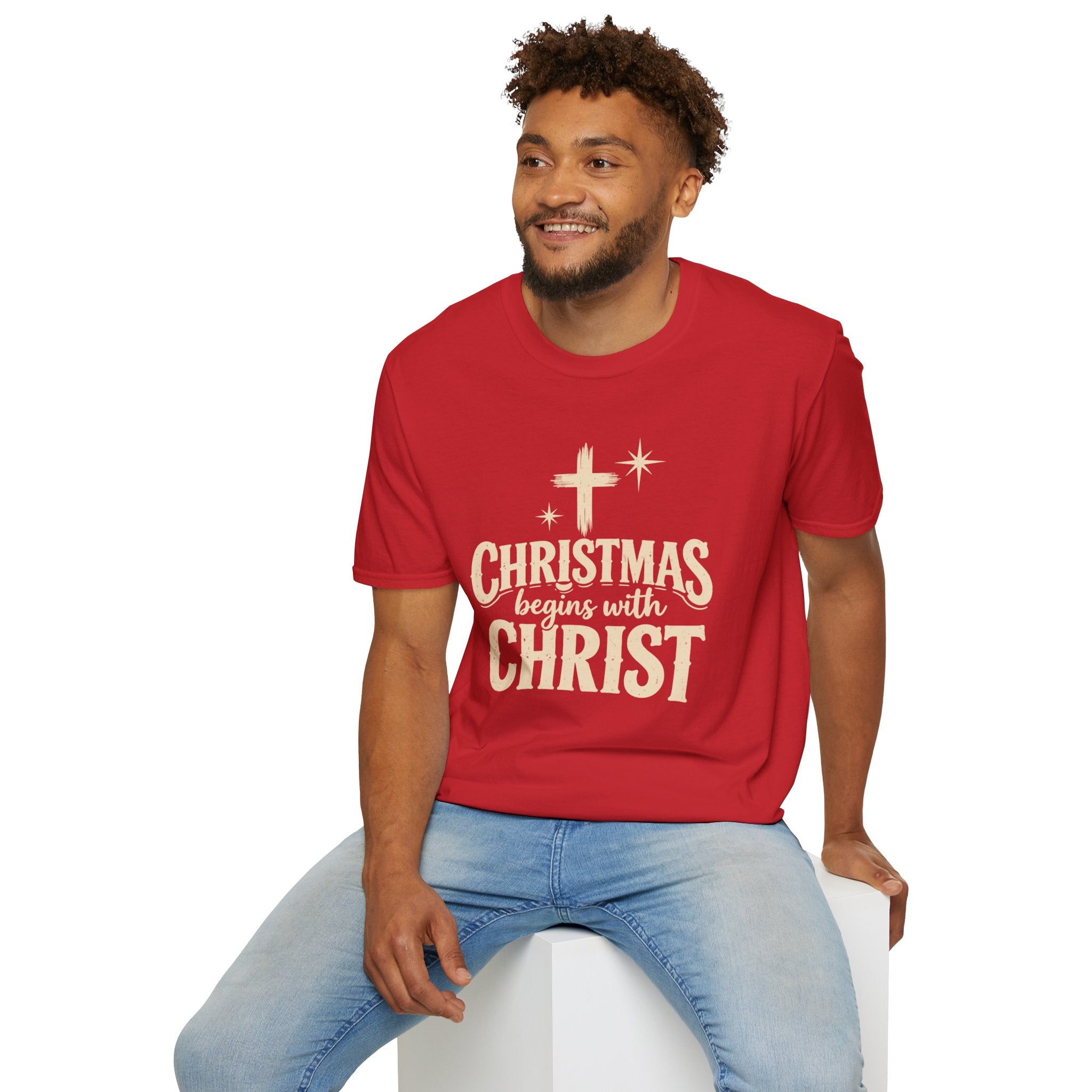 Christmas Begins With Christ T-Shirt - Saldersoncloutier