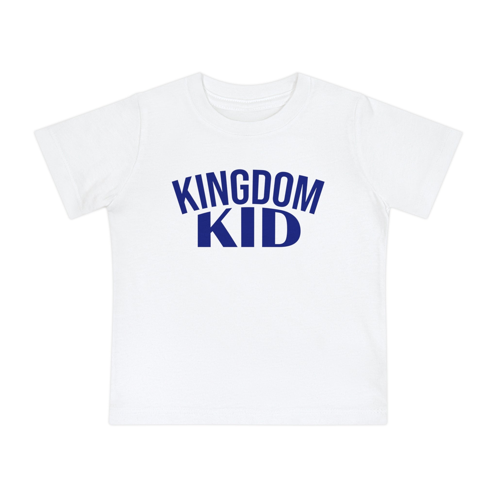 Kingdom Kid Baby T-Shirt - Cute, Comfy,  Short Sleeve Tee for Playdates, Gifts, Birthdays, Baby Showers, Family Gatherings, Summer Fun - Saldersoncloutier