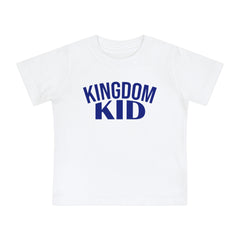 Kingdom Kid Baby T-Shirt - Cute, Comfy,  Short Sleeve Tee for Playdates, Gifts, Birthdays, Baby Showers, Family Gatherings, Summer Fun - Saldersoncloutier