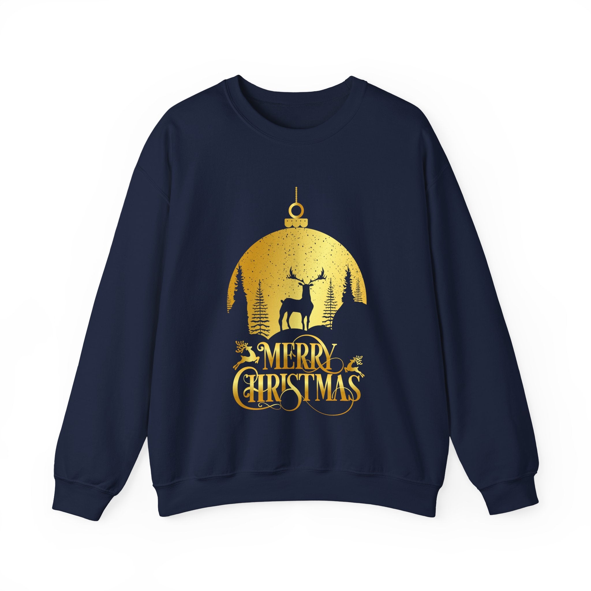 Merry Christmas Crewneck Sweatshirt, Cozy Gift for Holidays, Unisex Sweatshirt, Winter Apparel, Christmas Sweater, Festive Fashion - Saldersoncloutier