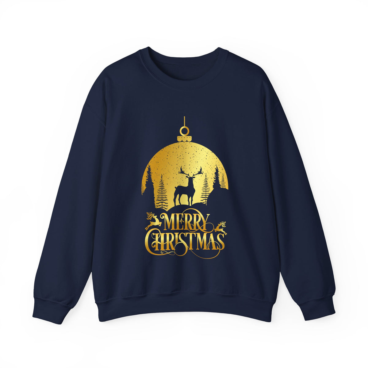 Merry Christmas Crewneck Sweatshirt, Cozy Gift for Holidays, Unisex Sweatshirt, Winter Apparel, Christmas Sweater, Festive Fashion - Saldersoncloutier