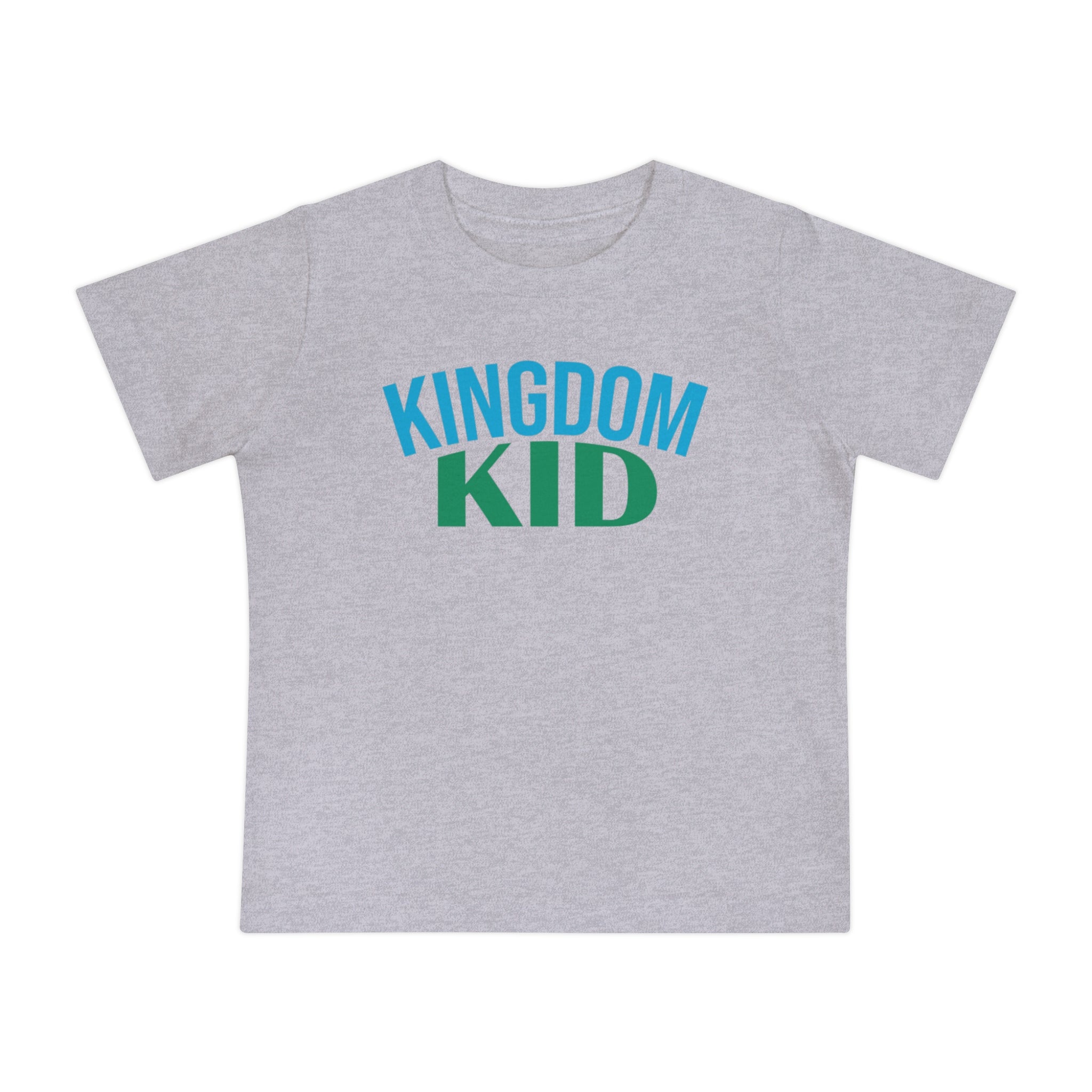 Kingdom Kid Baby T-Shirt - Cute, Comfy,  Short Sleeve Tee for Playdates, Gifts, Birthdays, Baby Showers, Family Gatherings, Summer Fun - Saldersoncloutier