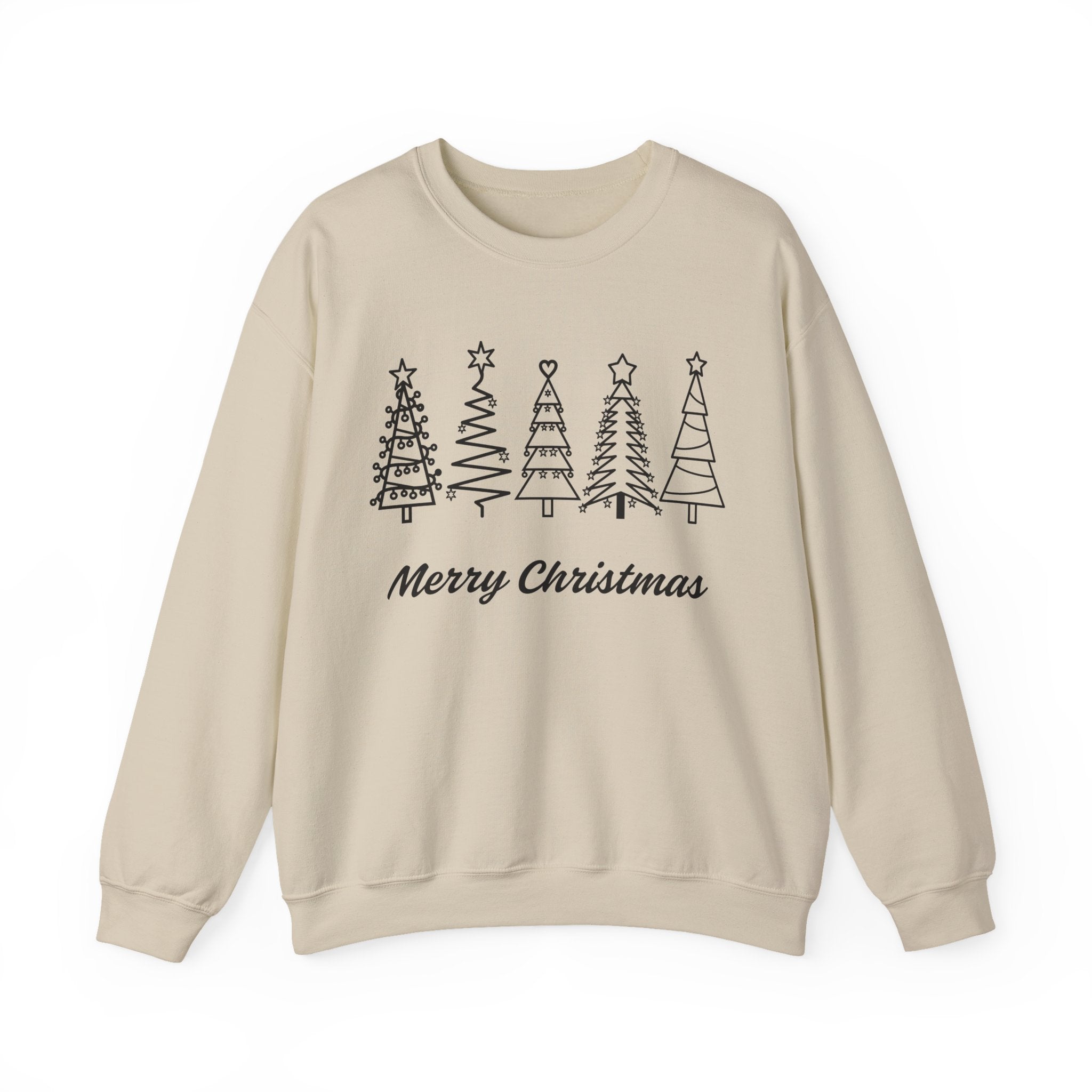 Merry Christmas Crewneck Sweatshirt, Cozy Holiday Sweatshirt, Christmas Gift, Festive Apparel, Unisex Pullover - Saldersoncloutier