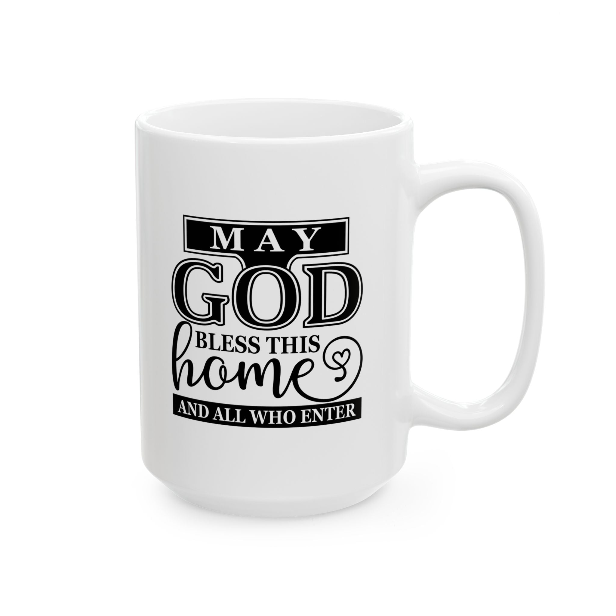 God Bless Home Ceramic Mug | Gift for Educators | Coffee Cup | Teacher Appreciation | Personalized Teacher Gift | 11oz, 15oz - Saldersoncloutier