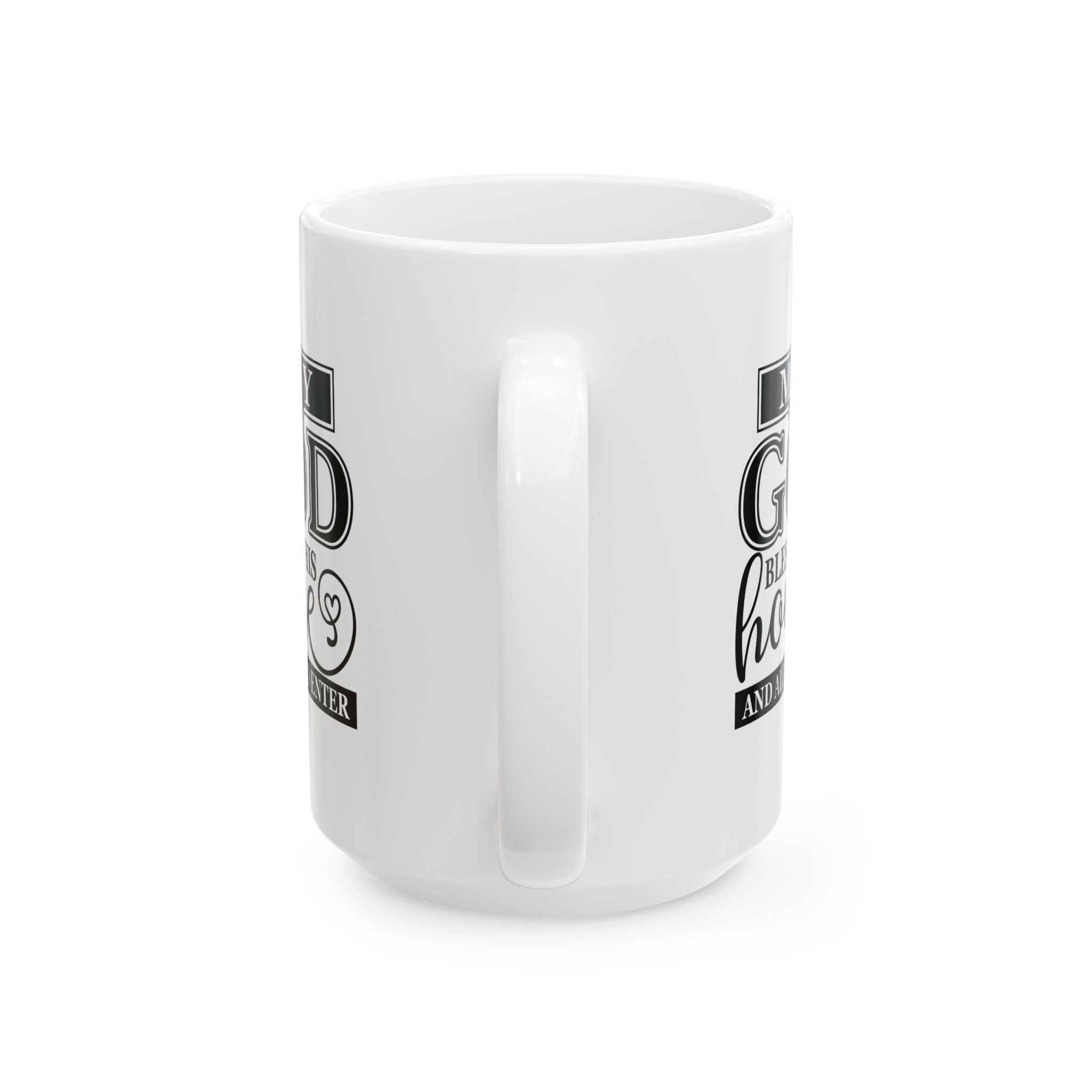 God Bless Home Ceramic Mug | Gift for Educators | Coffee Cup | Teacher Appreciation | Personalized Teacher Gift | 11oz, 15oz - Saldersoncloutier