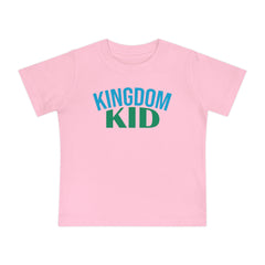 Kingdom Kid Baby T-Shirt - Cute, Comfy,  Short Sleeve Tee for Playdates, Gifts, Birthdays, Baby Showers, Family Gatherings, Summer Fun - Saldersoncloutier