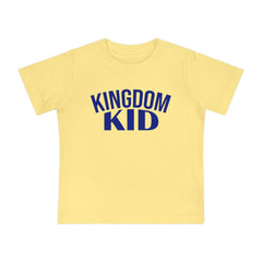 Kingdom Kid Baby T-Shirt - Cute, Comfy,  Short Sleeve Tee for Playdates, Gifts, Birthdays, Baby Showers, Family Gatherings, Summer Fun - Saldersoncloutier