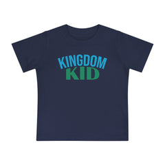 Kingdom Kid Baby T-Shirt - Cute, Comfy,  Short Sleeve Tee for Playdates, Gifts, Birthdays, Baby Showers, Family Gatherings, Summer Fun - Saldersoncloutier