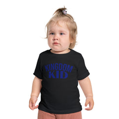 Kingdom Kid Baby T-Shirt - Cute, Comfy,  Short Sleeve Tee for Playdates, Gifts, Birthdays, Baby Showers, Family Gatherings, Summer Fun - Saldersoncloutier