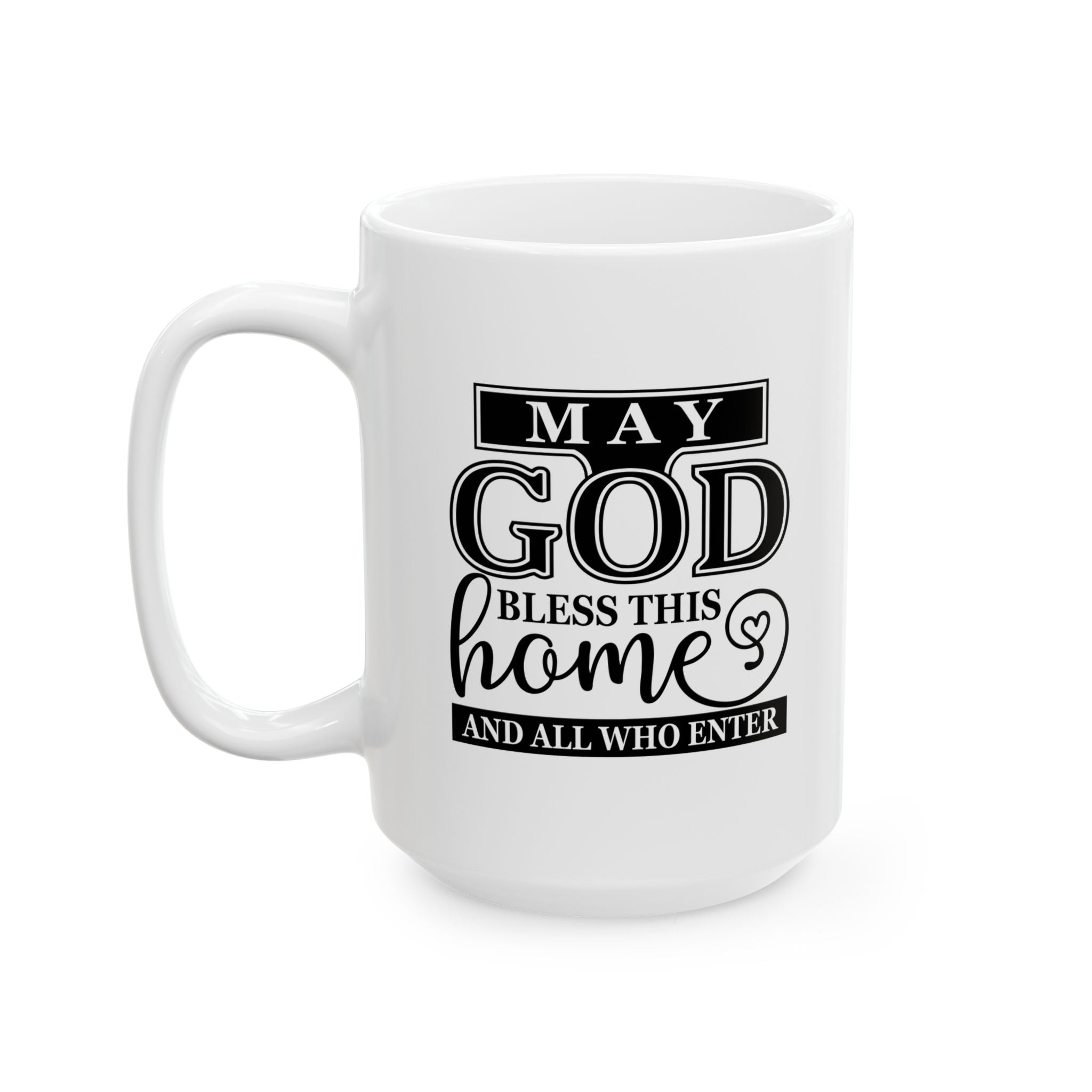 God Bless Home Ceramic Mug | Gift for Educators | Coffee Cup | Teacher Appreciation | Personalized Teacher Gift | 11oz, 15oz - Saldersoncloutier
