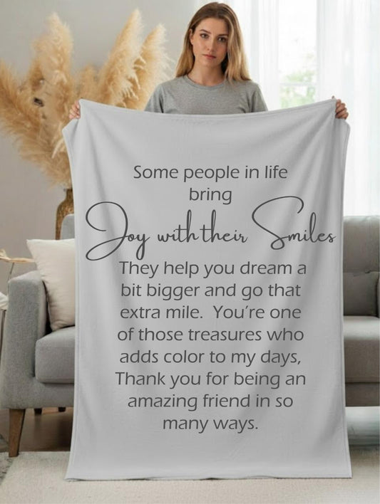Cozy Gift for Friends, Home Decor, Spiritual Comfort, - Encouragement, Warmth Inspirational Velveteen Plush Blanket - Saldersoncloutier